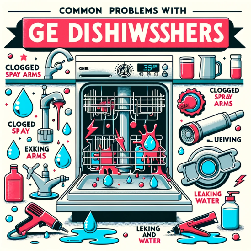Common problems with GE dishwashers

