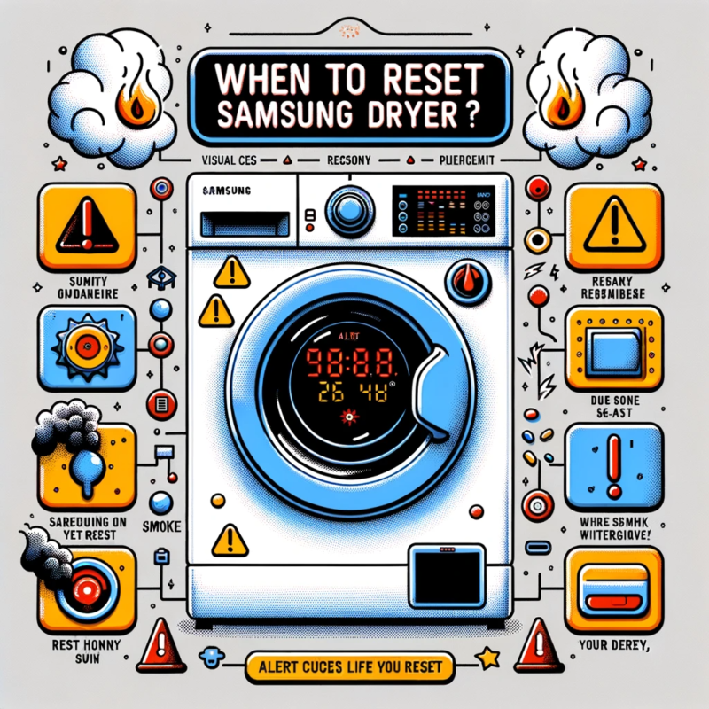 Identifying Signs That Your Samsung Dryer Needs a Reset