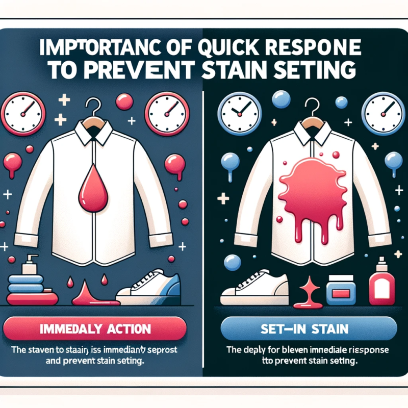 Importance of Quick Response to Prevent Stain Setting