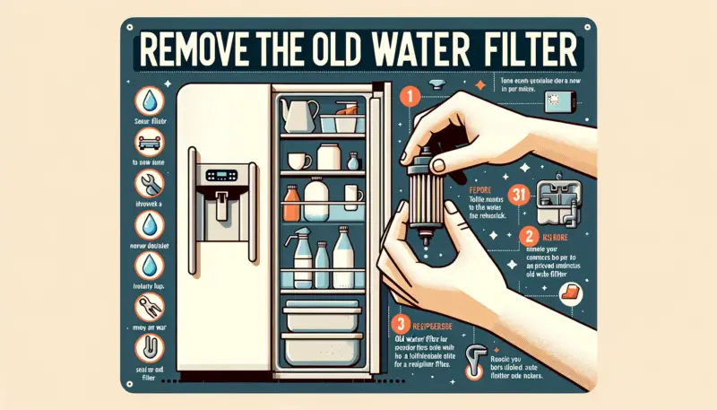 Remove The Old Water Filter