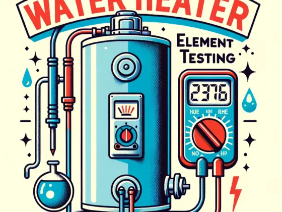 how to test water heater element