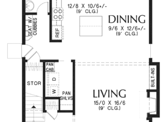 Shotgun House Floor Plan