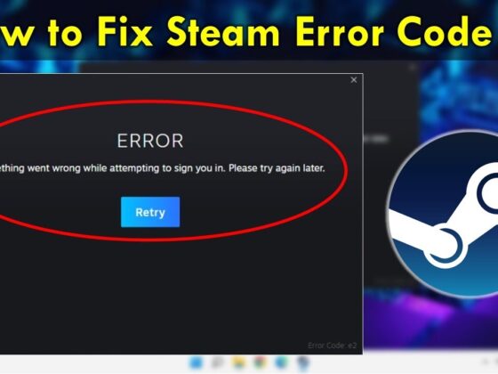 Steam Error Code E2