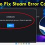 Steam Error Code E2