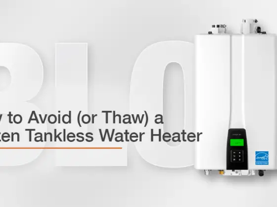 Tankless Water Heater Frozen