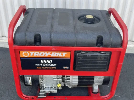 Troy Bilt 5550 Generator